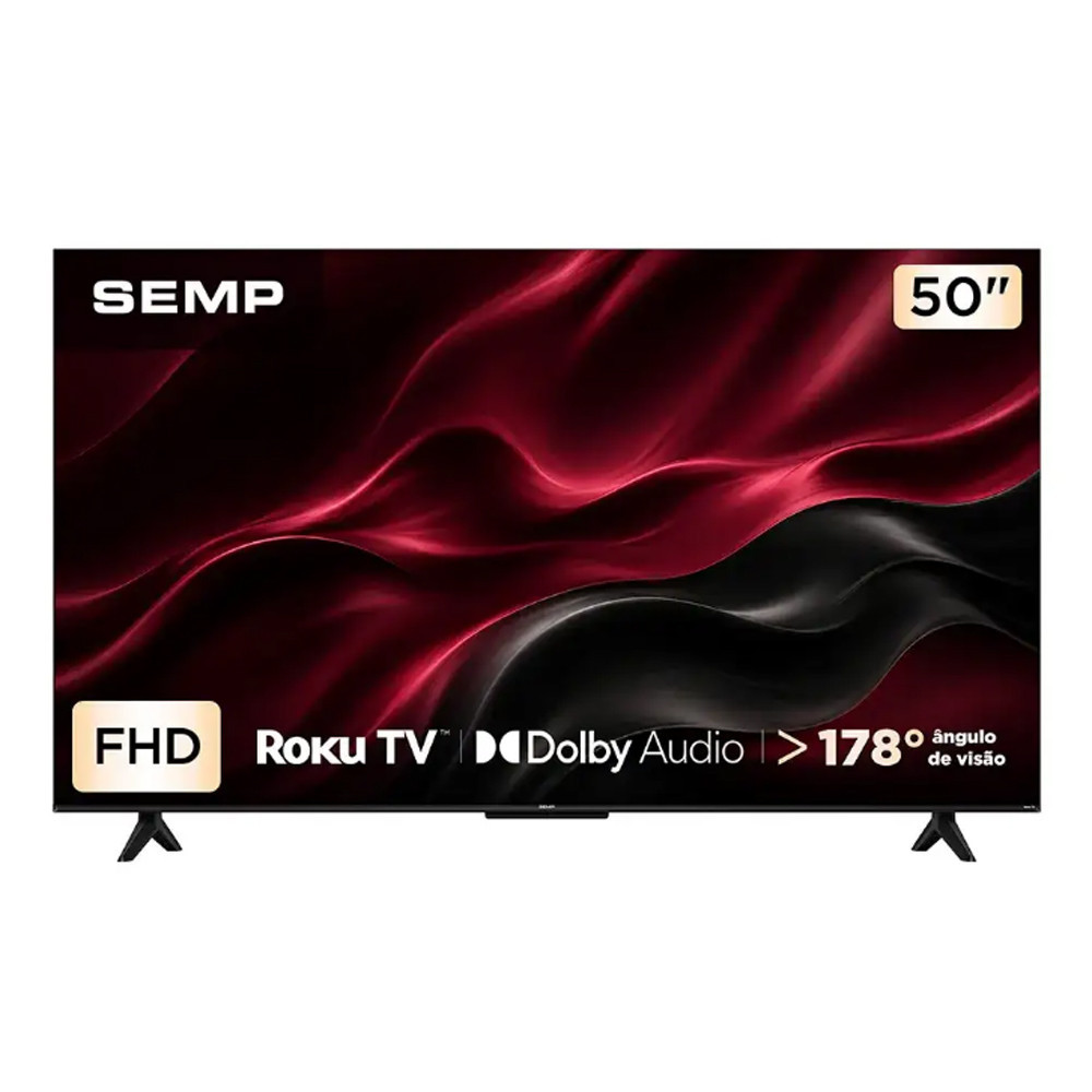 Smart TV S42R Full HD 50 Polegadas Roku Semp — TV e Vídeo