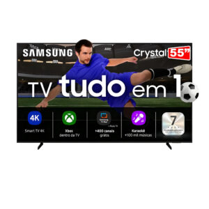 Smart Tv Samsung 55″ Crystal LED UHD 4k Tizen Hdr 130W