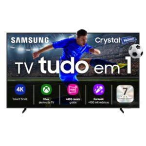 Smart TV Samsung 75” 4K Crystal UHD 75U8600F Hdr Tizen Xbox Cloud