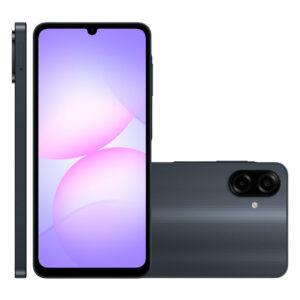 Smartphone A07 128 GB Câmera 50 MP 2 MP 4G Preto A075M Samsung