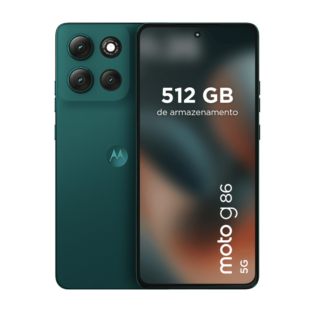 Smartphone Motorola Moto g86 5G 512GB, 12GB RAM 12GB RAM Boost 50MP