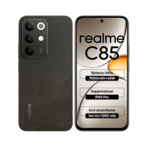 Smartphone Realme C85 4G NFC com Bateria de 7000mAh e Câmera AI de