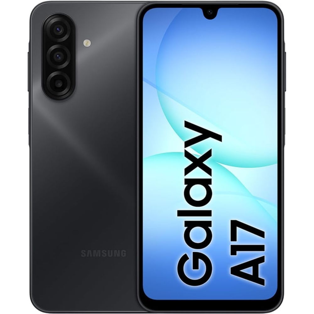 Smartphone Samsung Galaxy A17, 4G, 128GB, 4GB RAM Preto DS