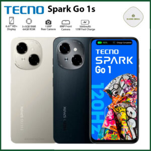 Smartphone Tecno Spark GO 1S 4G 64GB 3GB+3GB RAM 6,6′ 90HZ