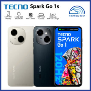 Smartphone Tecno Spark GO 1S 4G 64GB 3GB+3GB RAM 6,6′ 90HZ