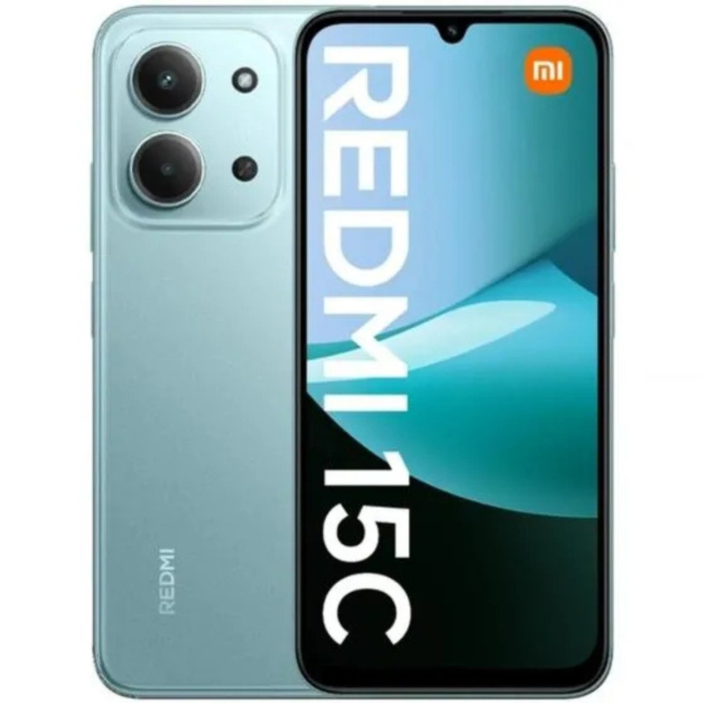 Smartphone Xiaomi Redmi 15C 256GB 8GB RAM Global Dual Sim 4G Cor Verde — Celulares e Acessórios