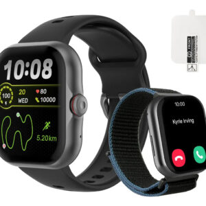 Smartwatch Bettdow Fb055 1.85" Esportivo Ia Gps 3atm Música Preto — Smartwatch e Wearables