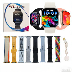 Smartwatch Relógio Inteligente Pro 47mm GPS com 8 pulseiras Gps