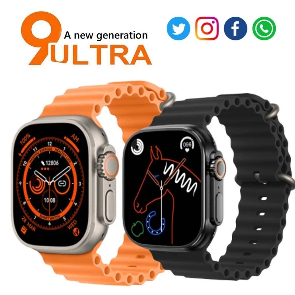 Smartwatch W68+ Ultra Max Watch 8 Relógio Inteligente Série 8 — Informática