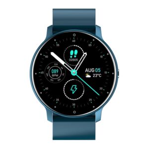 Smartwatch Zwear Zl02d Bt 4.0 Android Ios Tela 1.3 pol. Azul