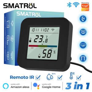 Smatrul Tuya Smart Wifi Controle Remoto Infravermelho Sensor De
