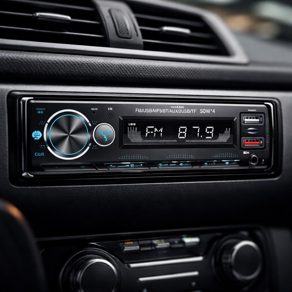 Som Automotivo 1 Din Bluetooth Rádio FM MP3 Wma Controle Remoto 12V