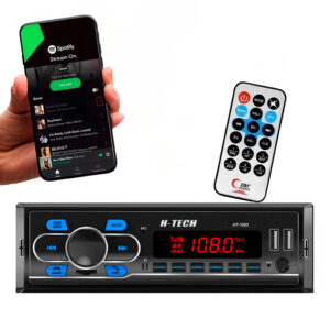 Som Automotivo HT-1023 Bluetooth USB SD Aux 4x25W Rms MP3 com