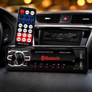 Som Automotivo Rádio Carro Pendrive 2 USB Bluetooth Cartão SD Rca