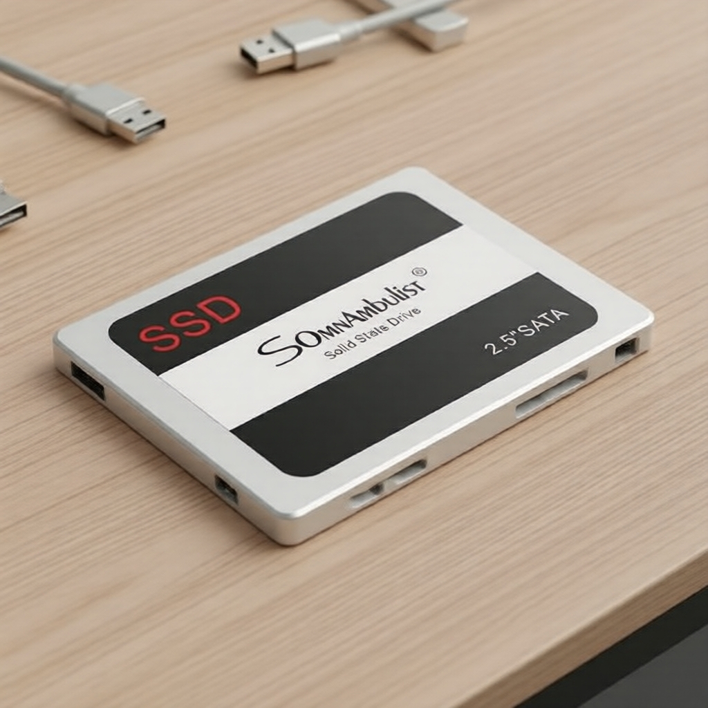 Somnambulist 256GB SSD Sata Iii 2,5 Unidade de Estado Sólido de Alta — Informática