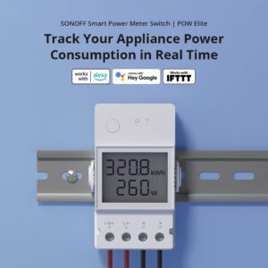 Sonoff Pow Elite 16A 20A WiFi Controlador De Interruptor De Medição
