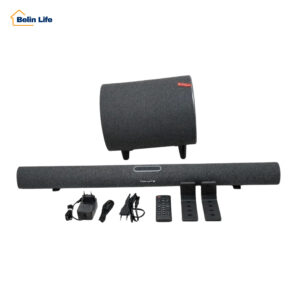 Soundbar Com Subwoofer Bluetooth 5.3 170W Rms Potente Bivolt Para TV