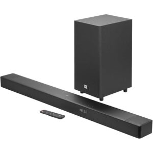 Soundbar Jbl Cinema Wireless 3.1.2 Canais, Dolby Atmos, Subwoofer Sem