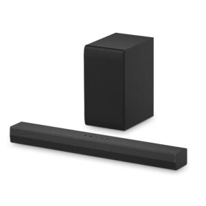 Soundbar LG S40T 300W Rms Canais 2.1 Bluetooth 5.3 AI Sound Pro Preto
