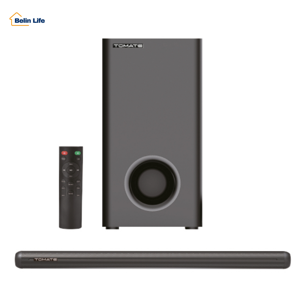 Soundbar Subwoofer 180w Bluetooth 3.1 Canais Tomate