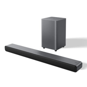 Soundbar Tcl S55H 220W Bluetooth Canais 2.1 — Áudio e Fones