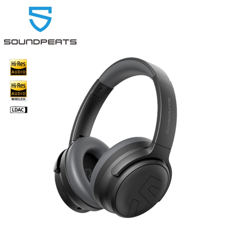 Soundpeats Space Pro Fone De Ouvido 40 10mm Driver Duplo Ldac Bateria