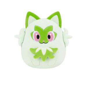 Squishmallows Pelúcia Sprigatito de 25Cm Pokémon