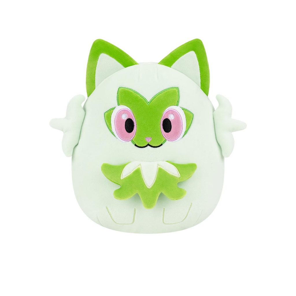 Squishmallows Pelúcia Sprigatito de 25Cm Pokémon — Brinquedos