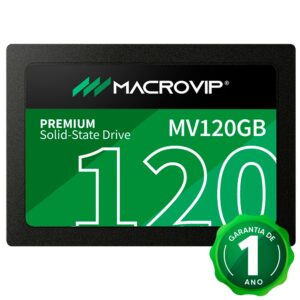 SSD 120GB SATA3 Macrovip Alta Velocidade e Desempenho para PC e