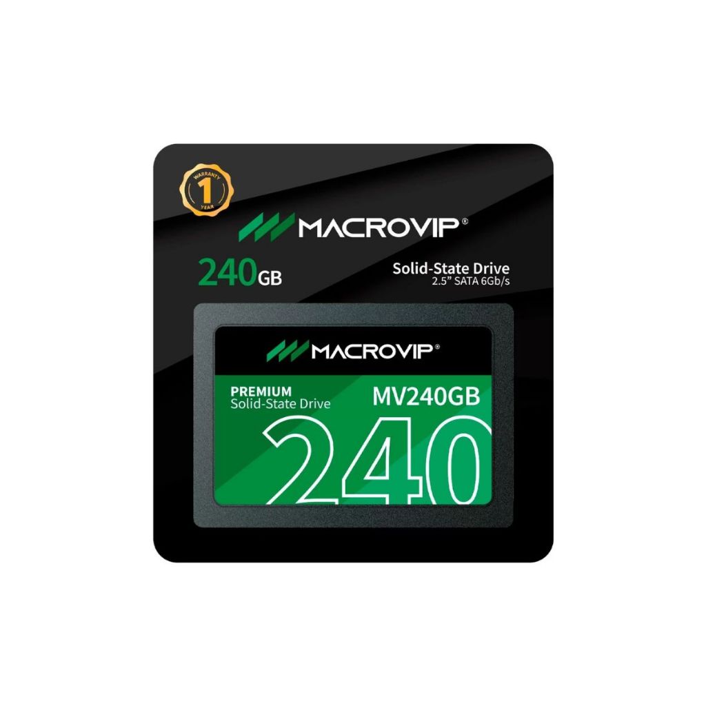 SSD 240GB Sata 3 Macrovip Alta Velocidade e Desempenho para PC e