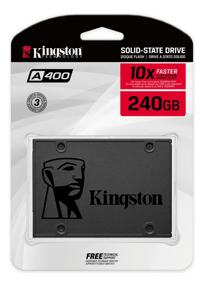 Ssd Kingston A400 240gb 2.5mm — Informática