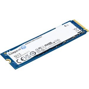 SSD Kingston NV3 M.2 2280 NVMe SSD PCIe 4.0 Gen 4×4 Até 6000 MB s