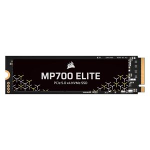 SSD M.2 1TB Corsair Elite NVMe Gen5 Leitura 10.000MB s Gravação — Informática