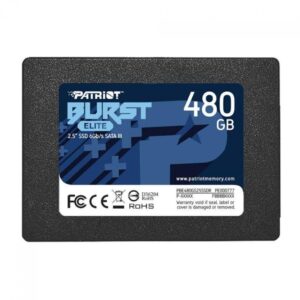 SSD Patriot Burst Elite, 480GB, Sata Iii, Leitura 450MB s e Gravação