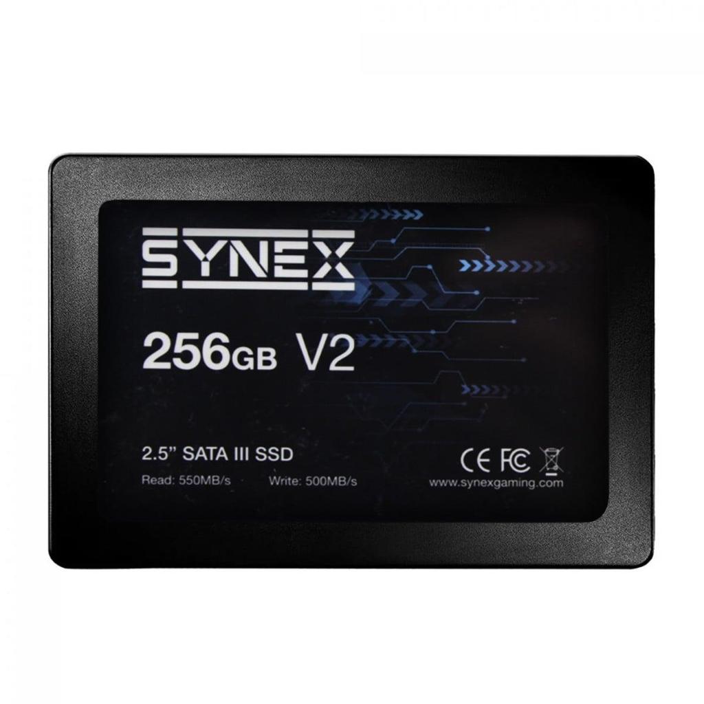 SSD Synex V2, 256GB, Sata Iii, Leitura 550MB s e Gravação 500MB s