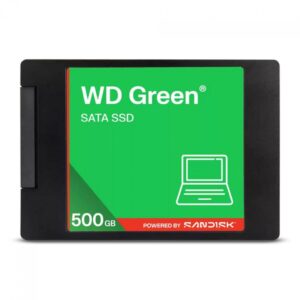 SSD WD Green 500GB, Sata Iii, Leitura 545MBs e Gravação 505MBs