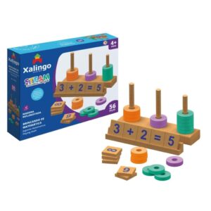Steam Quebra-Cabeça Educativo Brincado de Matemática para Crianças a