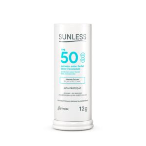 Sunless Protetor Solar Facial Translucido Bastão 12g — Skincare