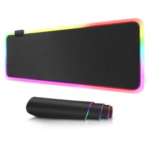 Super Mouse Pad Gamer Rgb Extra Grande Exbom 300mm x 800mm x 4mm