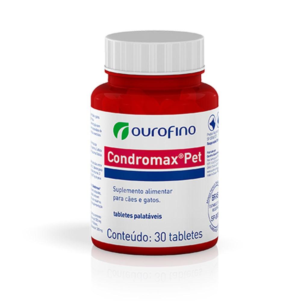 Suplemento Alimentar Condromax Pet Condromax Pet C 30 Tabletes