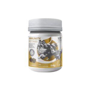 Suplemento Pet Cães Gatos Immunity Pet Tabs Soft Care Nutri 30