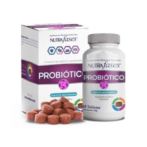 Suplemento Probióticos Nutrafases para Cães C 60 Tabletes