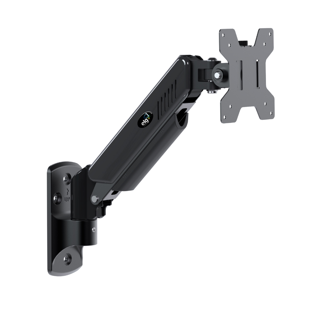 Suporte Articulado de Parede Monitor 17 a 34 Pol Pistão a Gás 9kg Elg — Informática
