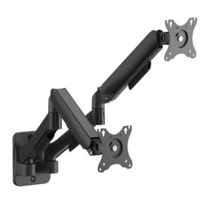Suporte Articulado Para 2 Monitores Brateck LDA97-114E, 17 Pol a 32