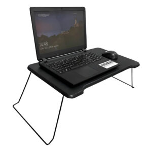 Suporte Base Multiuso Elevada Dobrável Para Notebook Lh C Preto