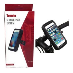Suporte Celular Smartphone S Carregador USB P Guidão Tomate Até 6.3″