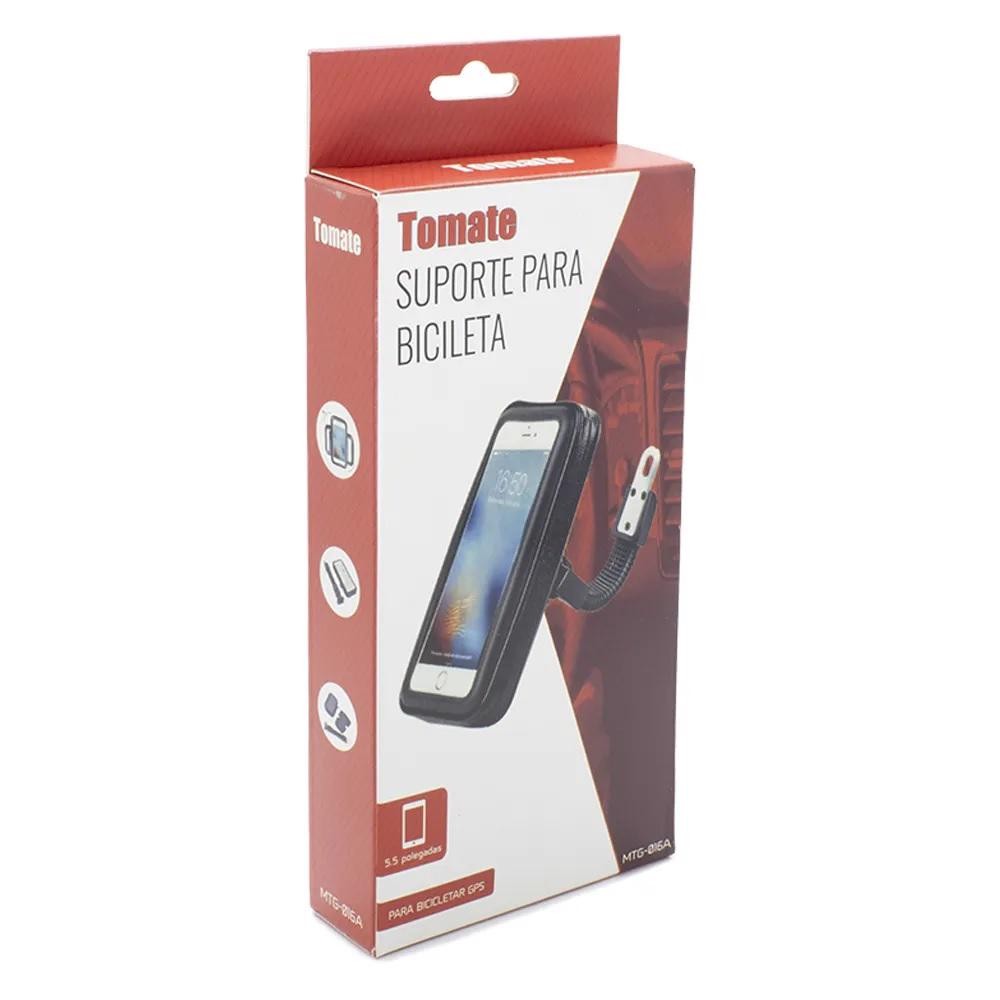 Suporte Celular Smartphone S Carregador USB P Retrovisor Tomate 6.3" — Celulares e Acessórios