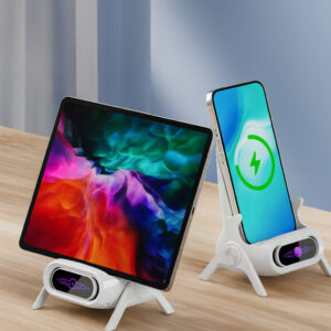 Suporte com Carregador Magnético Mesa Universal Celular Tablet 4,5 a