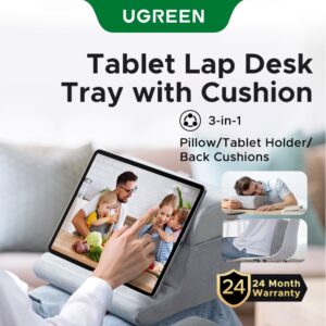 Suporte De Almofada Ugreen Para Mesa Lap Soft Tablet Cama Com 3