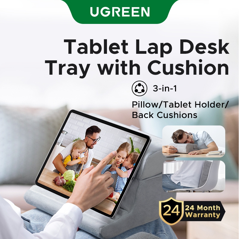 Suporte De Almofada Ugreen Para Mesa Lap Soft Tablet Cama Com 3 — Informática